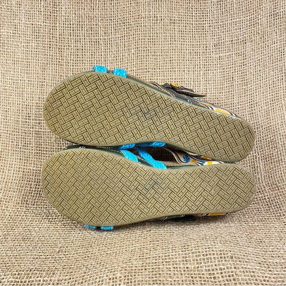 🛑SOLD🛑 Spring Step sandals floral boho leather multicolor brown strappy  7.5 - Picture 8 of 11